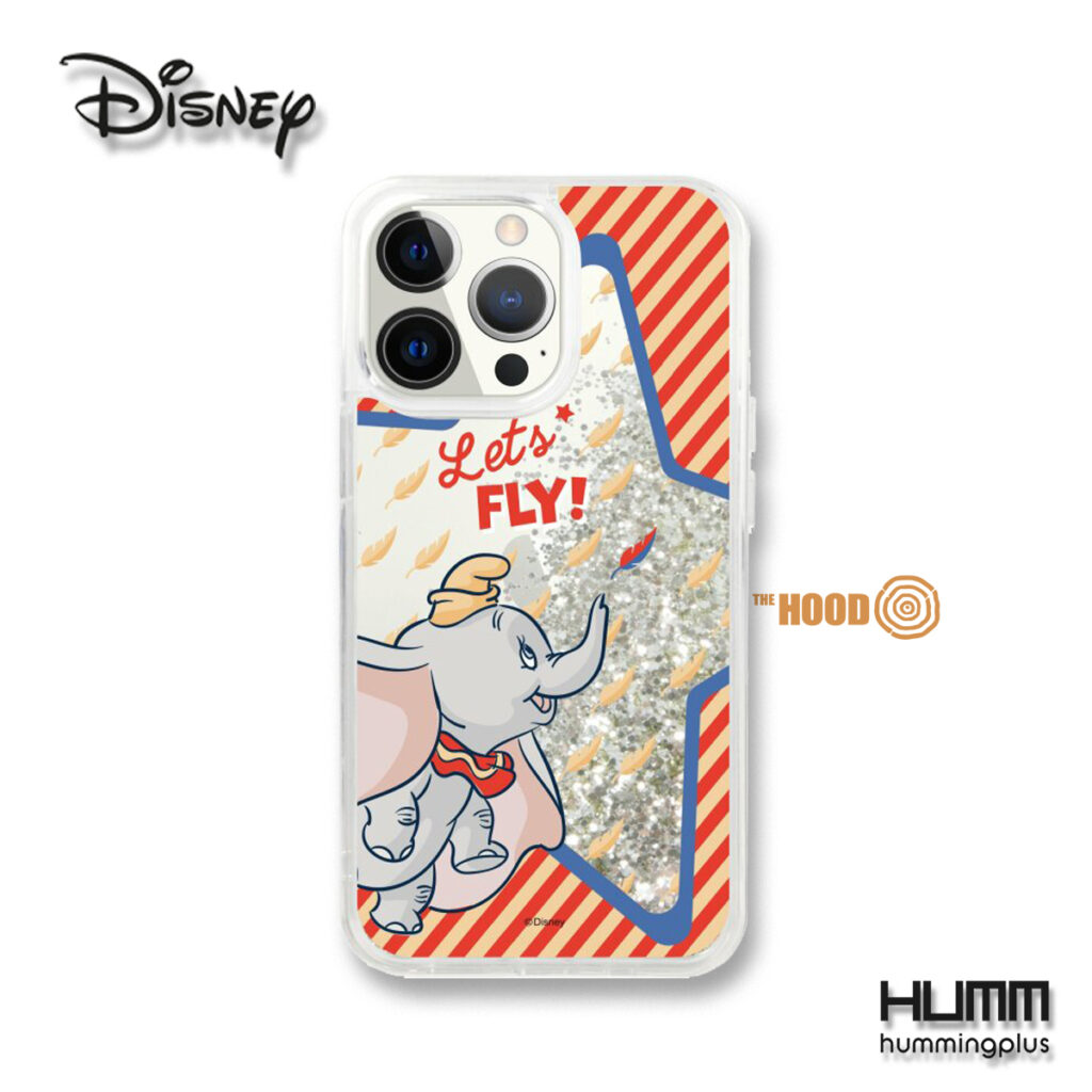 The Hood Iphone Pro Disney Dumbo Liquid Glitter Hummingplus